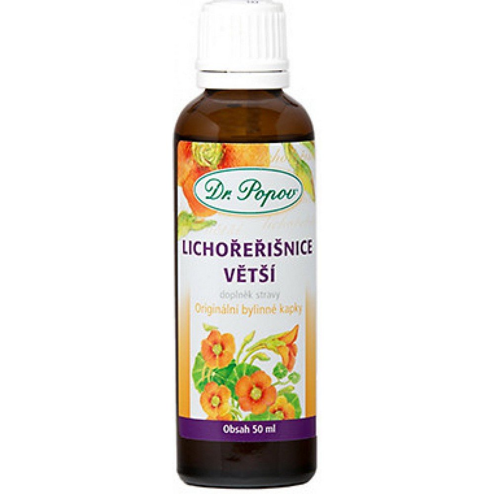 dr popov lichoresnice larger 50 ml Dr. Popov Lichořešnice Larger Herbal Drops 50ml