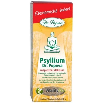 Dr. Popov Psyllium Indian Soluble Fiber 200g