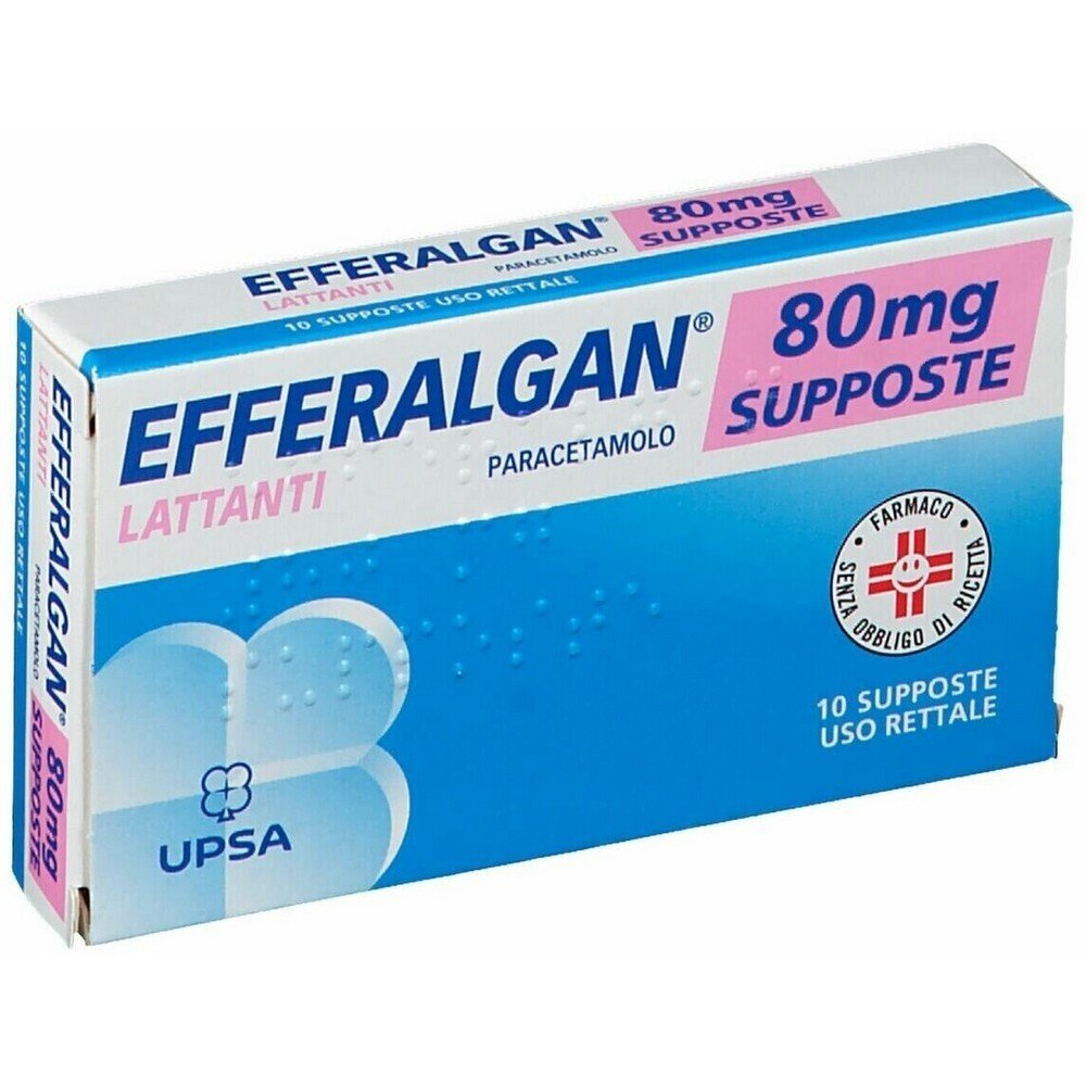 efferalgan infants 80 mg 10 suppositories Efferalgan Lattanti 80mg Zäpfchen 10 Stück