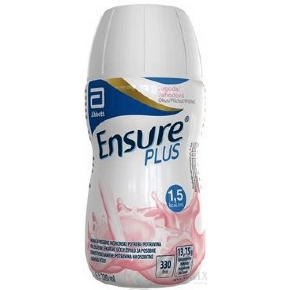 ensure plus advance jahodova prichut 4x220ml Ensure Plus Advance Erdbeer-Geschmack 4×220ml