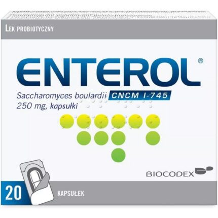 Enterol probiotic 250mg 20 kaps.