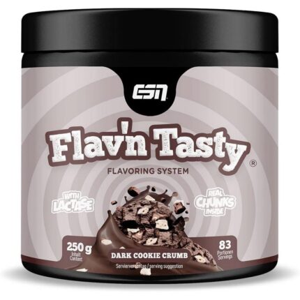ESN Flav’n Tasty Dark Cookie Crumb Flavour Powder – 250 g