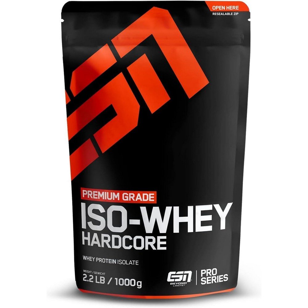 ESN Iso Whey Hardcore Protein Powder Vanilla – 1000 g