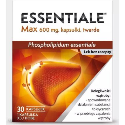 Essentiale Max 600mg 30 capsules