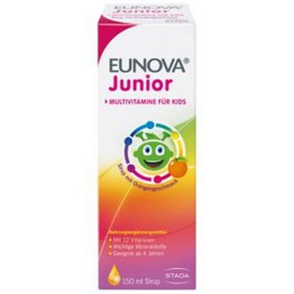 EUNOVA Junior syrup with orange flavor, 150 ml