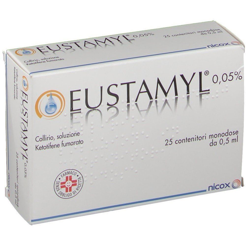 eustamyl 005 single dose eye drops 25 x 05 ml Eustamyl 0.05% Eye Drops Single-Dose 25×0.5ml