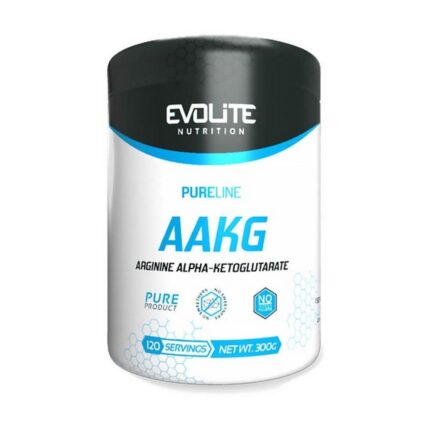 Evolite Nutrition Pre-Workout Supplement Arginine Natural Powder 300 g