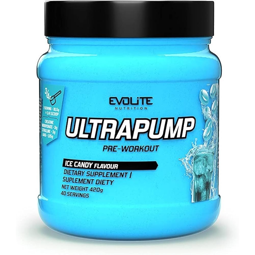 evolite ultra pump pre workout 420gevolite ultra pump przedtreningowka 420g Evolite Ultra Pump Pre-Workout 420 g