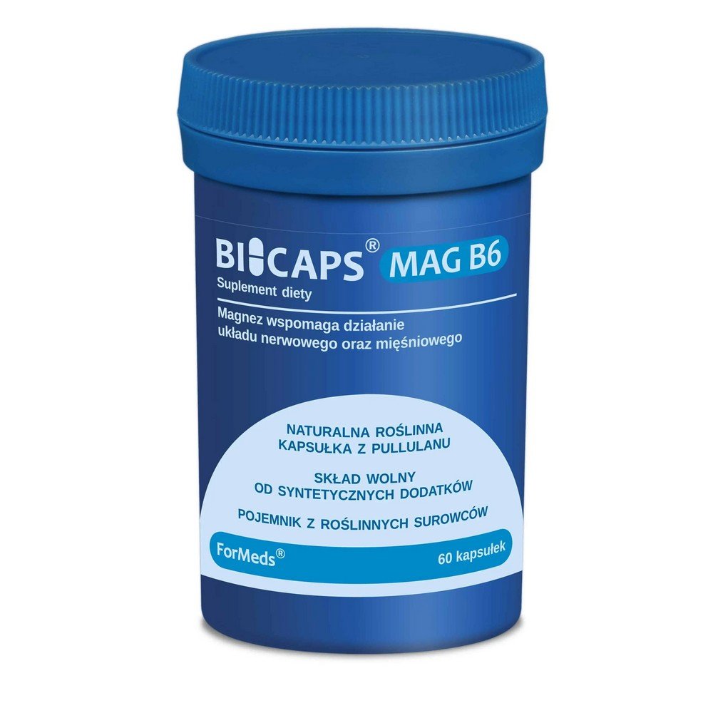 formed bicaps ® mag b6 magne b 6 BICAPS MAG B6 (Magne B6) dietary supplement Formeds