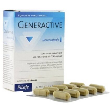Généractive Resveratrol + – 60 Capsules