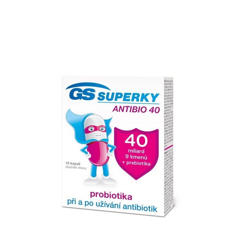 gs superky antibio 40 10 caps GS Superky Antibio 40 10 Capsules
