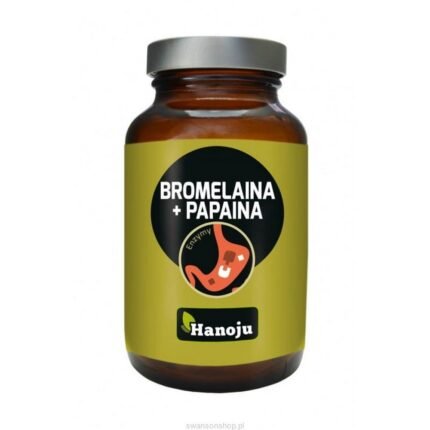 Hanoju Bromelain + Papain 90 Capsules