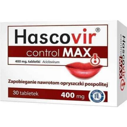 Hascovir Control Max 400 mg tablets 30 pcs