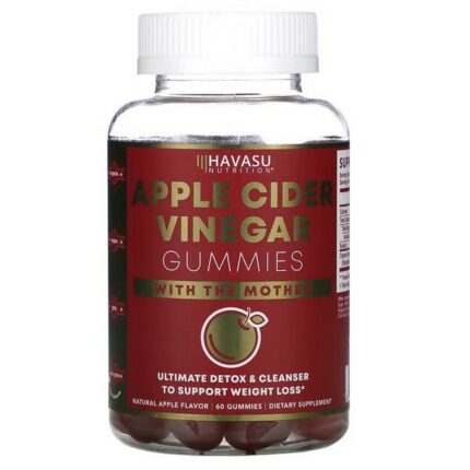 Havasu Nutrition Apple Cider Vinegar Gummies – 60 pcs