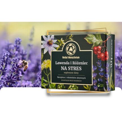 Herbal Monasterium Lavender & Rhodiola Stress Relief 30 Capsules