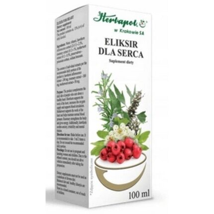 Herbapol Kraków Elixir for the Heart Dietary Supplement 100 ml