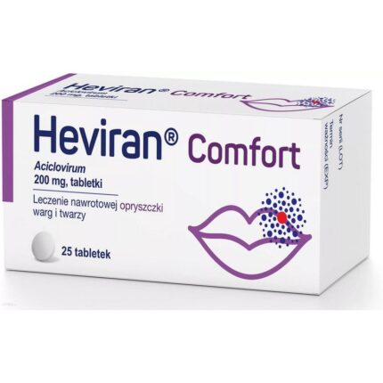 Heviran Comfort 200 mg tablets 25 pcs