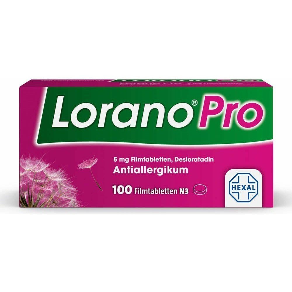 hexal lorano pro 5mg filmtabletten 100 stuck Hexal Lorano Pro 5mg Filmtabletten 100 Stück