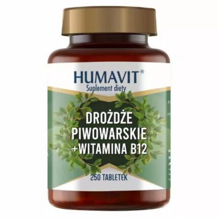 Humavit Brewing Yeast + Vitamin B12 Tablets 250 pcs