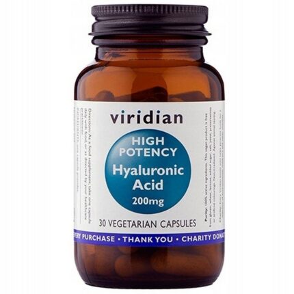 Viridian Hyaluronic Acid 200 mg Capsules 30 Pieces