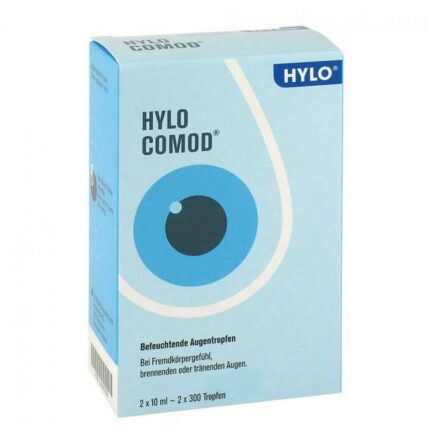 Hylo-Comod Eye Drops 2 × 10 ml