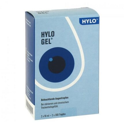 Hylo-Gel Eye Drops 2 × 10 ml