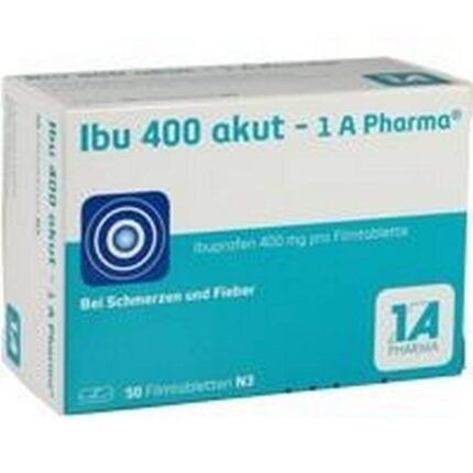 IBU 400 Acute 1A Pharma Film-Coated Tablets 50 pcs