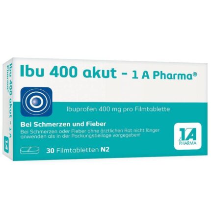 IBU 400 Akut 1A Pharma Film-Coated Tablets 30 pcs