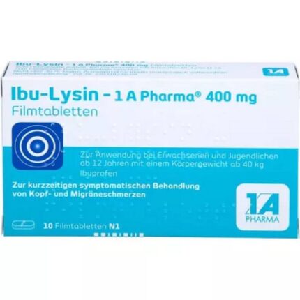 Ibu-Lysin 1A Pharma 400 mg Tablets 10 pcs