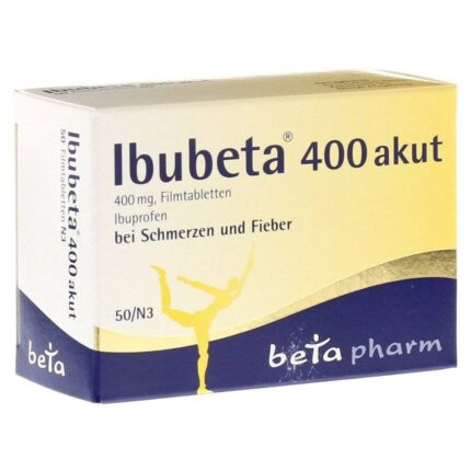 IbuBeta 400 Acute Film-Coated Tablets 50 pcs