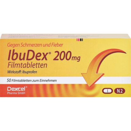 IbudeX 200 mg Film-Coated Tablets 50 pcs
