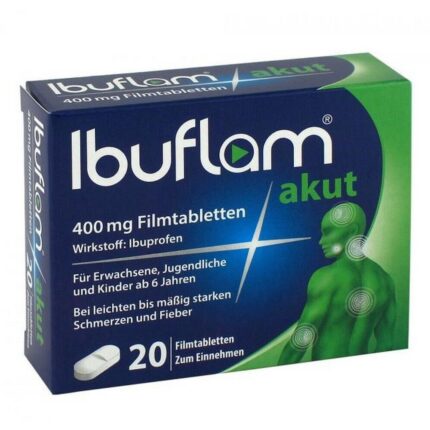 Ibuflam Acute 400 mg Film-Coated Tablets 20 pcs