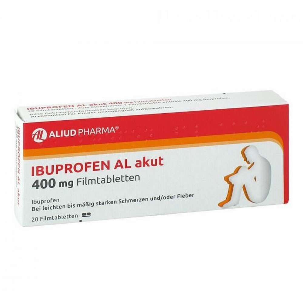 ibuprofen al acute 400 mg film coated tablets 20 pcs Ibuprofen AL Acute 400 mg Film-Coated Tablets 20 pcs