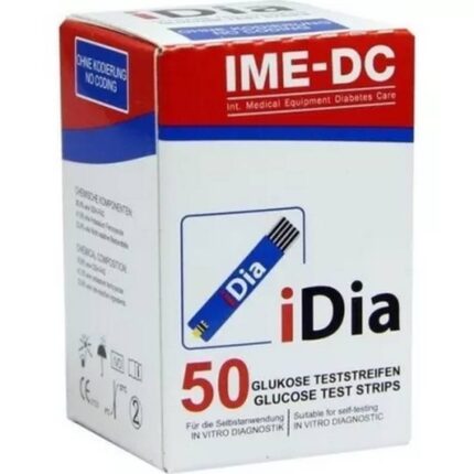 IDIA IME-DC blood glucose test strips, 50 pcs,  IME-DC GmbH