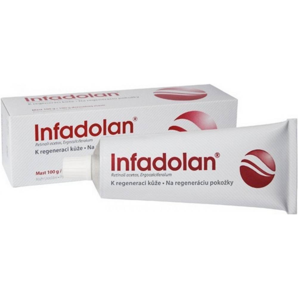 infadolan 1600iug300iug 100g Infadolan 1600 IU/g + 300 IU/g, 100 g