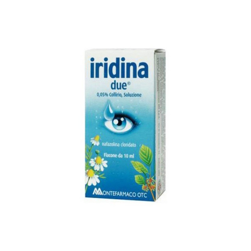 iridina due 005 collirio per occhi irritati e arrossati 10 ml iridine due Iridina Due 0.05% Eye Drops, 10 ml — Per Occhi Irritati e Arrossati — Iridina Due