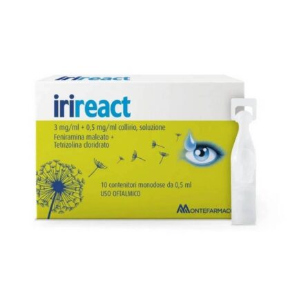 Irireact Entzündungshemmende Augentropfen Einzeldosen 10×0,5ml