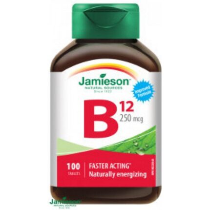 Jamieson Vitamin B12 250mcg 100 tab