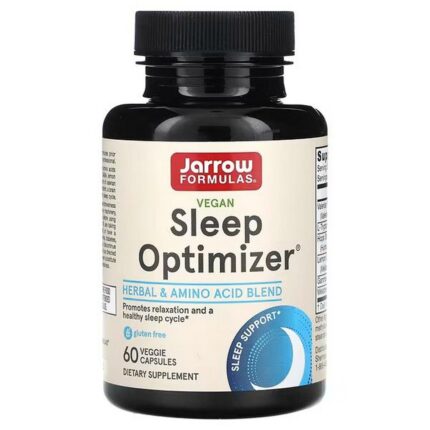 Jarrow Formulas Vegan Sleep Optimizer 60 Veggie Capsules