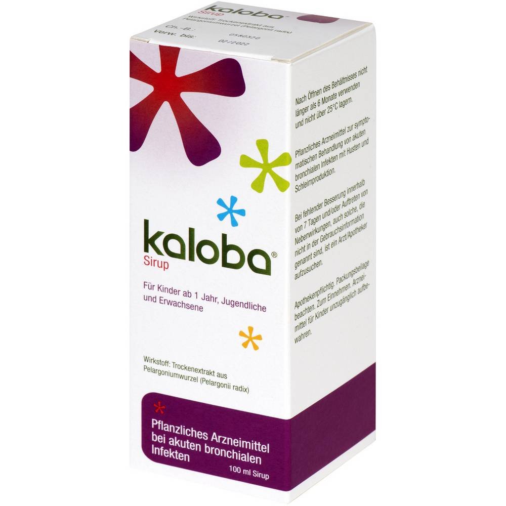 kaloba sirup 100ml Kaloba Sirup — 100 ml