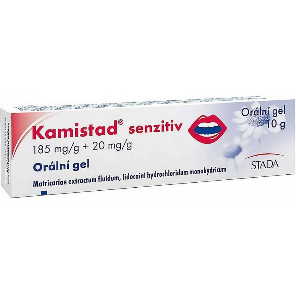 kamistad senzitiv 185mgg20mgg 1x10g Kamistad Sensitiv 185mg/g + 20mg/g Gel 10g