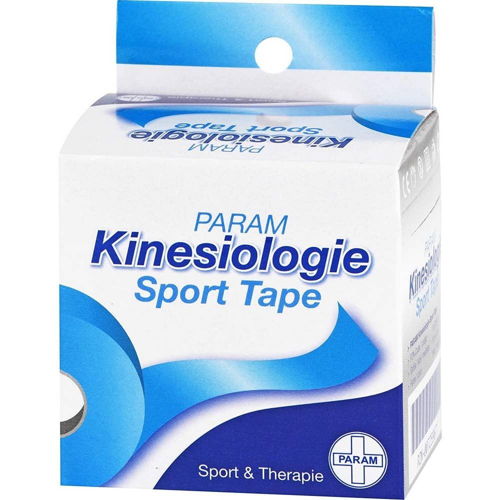 kinesiology sport tape 5 cmx5 m blue 1 piece KINESIOLOGY Sport Tape 5 cmx5 m blue, 1 piece