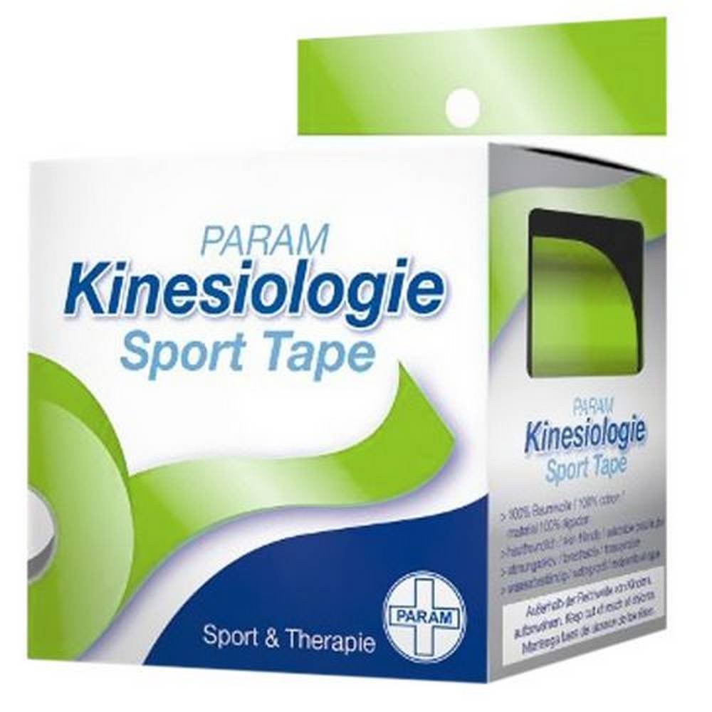 kinesiology sport tape 5 cmx5 m green 1 piece KINESIOLOGY Sport Tape 5 cmx5 m green, 1 piece
