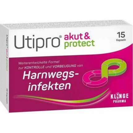 Klinge Pharma Utipro Acute & Protect Kapseln 15 Stück