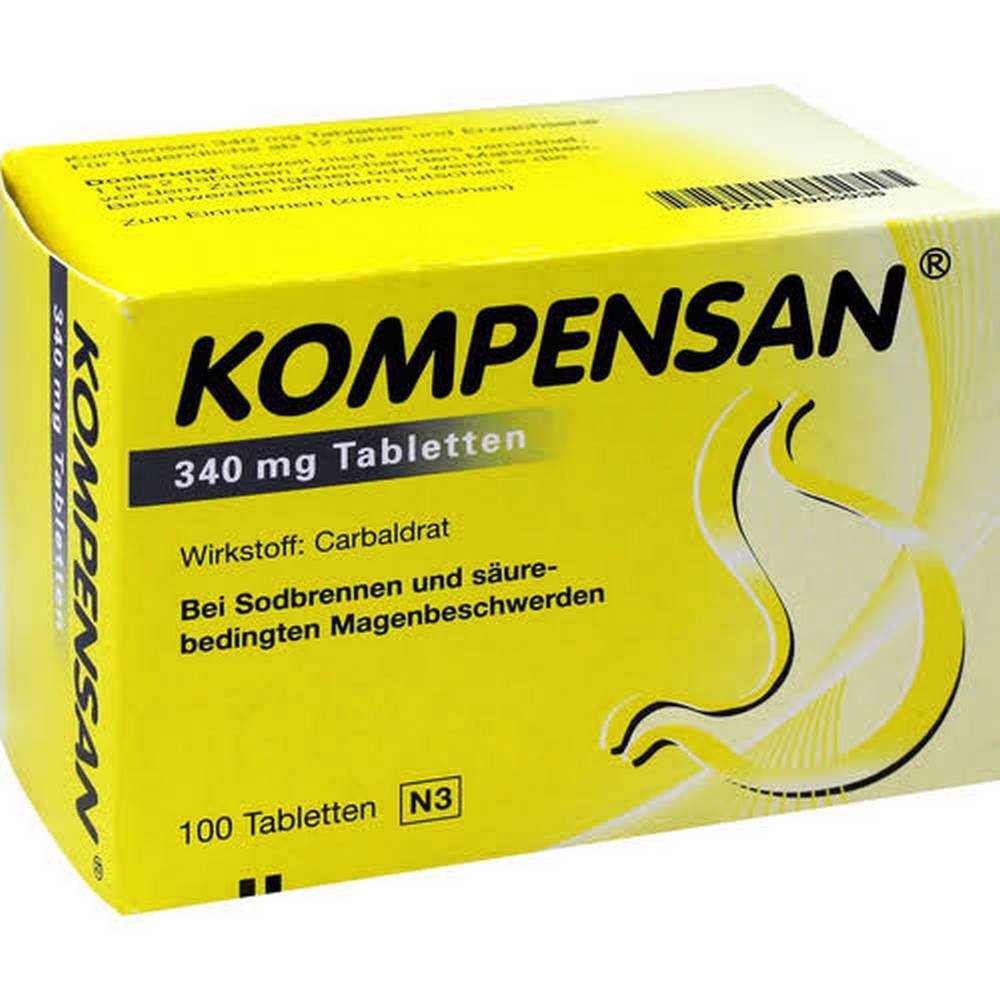 kompensan tablets 340 mg 100 pcs Kompensan Tablets 340 mg 100 pcs