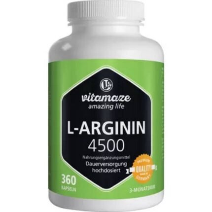 L-Arginine High Dose 4500 mg Capsules 360 Pieces