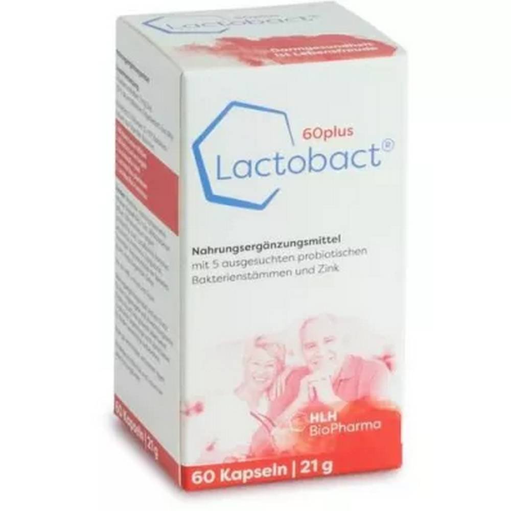 lactobact 60plus capsules 60 pcs Lactobact 60plus Capsules 60 Pieces