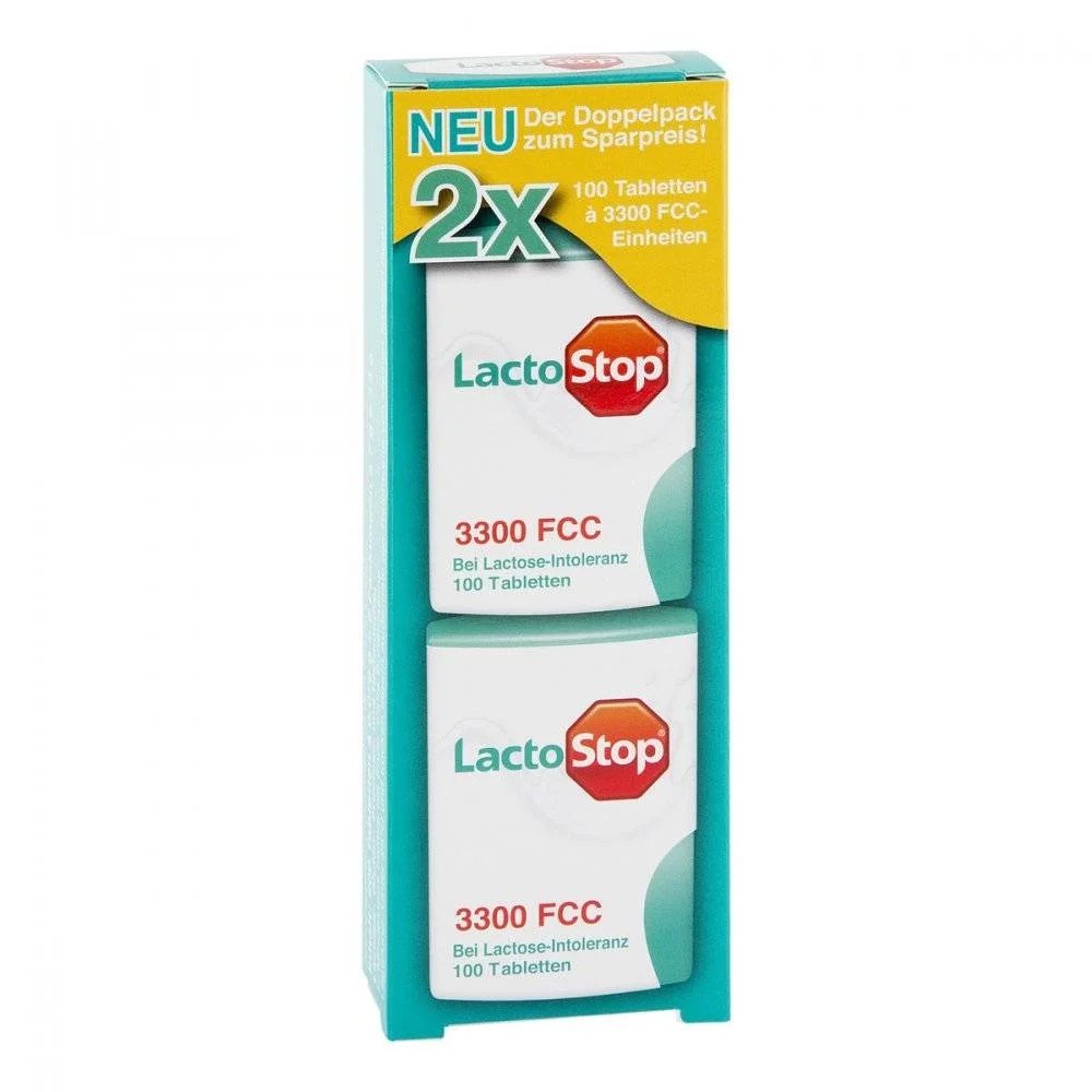 lactostop 3300 fcc tablets click donor doppa 2x100 pcs Lactostop 3300 FCC Tablets Click Donor Double Pack 2x100 pcs