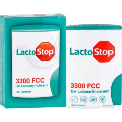 Lactostop 3300 FCC Tablets Click Spender 100 pcs
