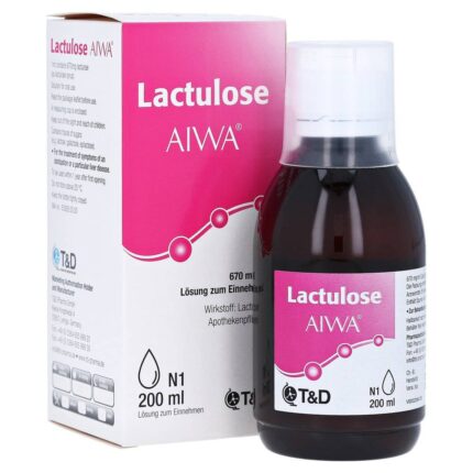 Lactulose Aiwa 670 mg/ml Oral Solution 200 ml